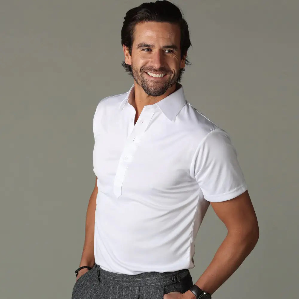 Semi-Spread Collar Polo